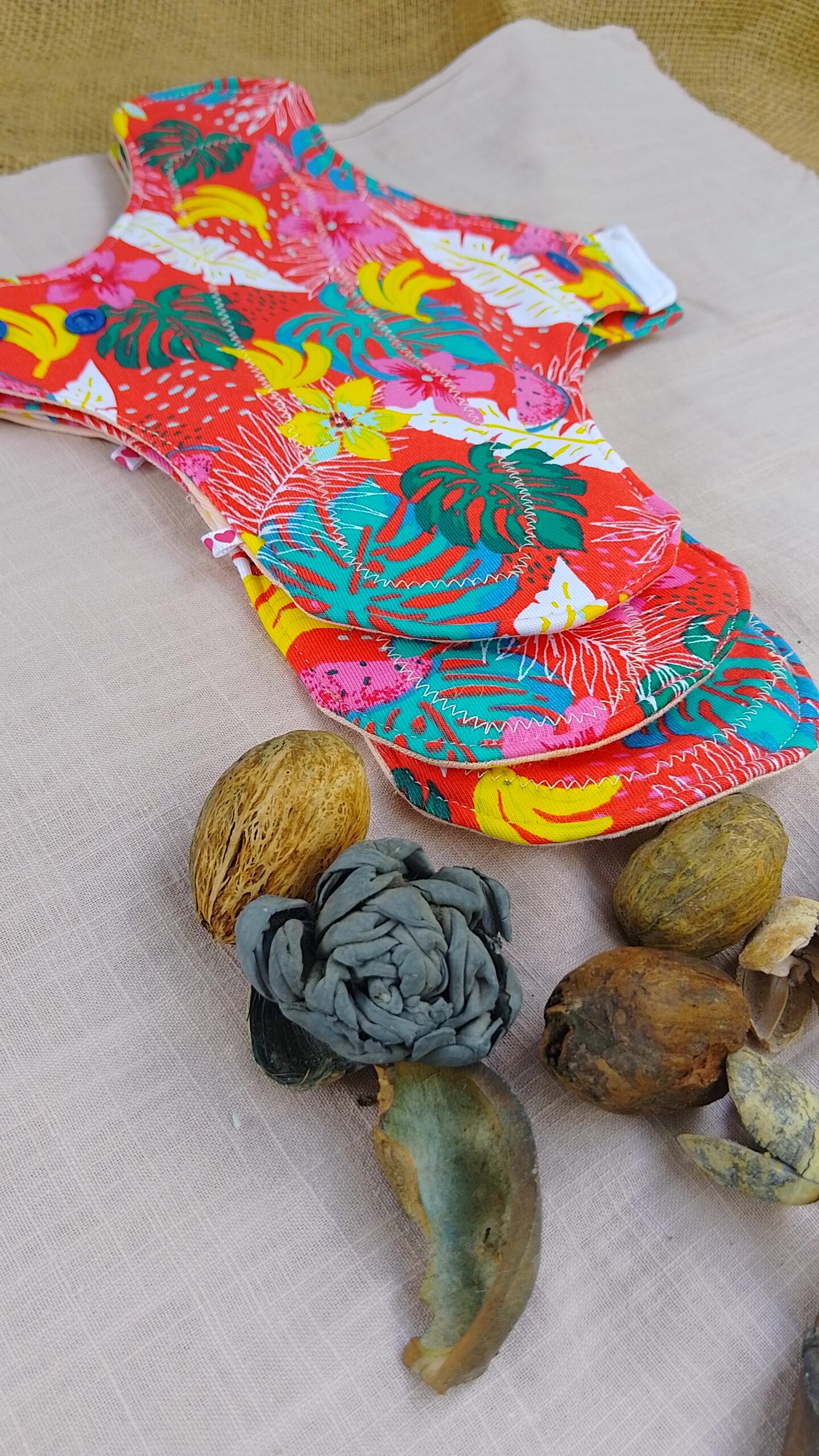 Serviette hygiénique de #LaFabrikduReutilisable